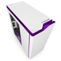 NZXT H440  White/Purple Windowed Mid Tower Gaming Case (CA-H442W-W2)