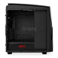 NZXT Noctis 450 Black and Red - Mid Tower Gaming Case (CA-N450W-M1)