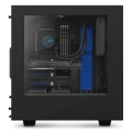 NZXT S340 BLACK/BLUE Mid Tower Gaming Case (CA-S340MB-GB)
