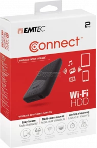 External HDD Emtec P700 1TB USB3.0 WI-FI (ECHDD1000P700)