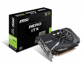 MSI GEFORCE® GTX 1060 AERO ITX 6G OC (6 GB | 192 Bit)