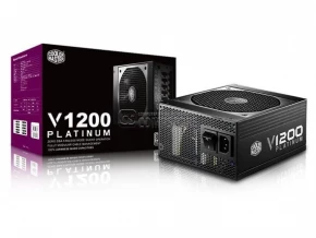 CoolerMaster V1200 80+ Platinum 1200Watt Fully Modular Active PFC Power Supply