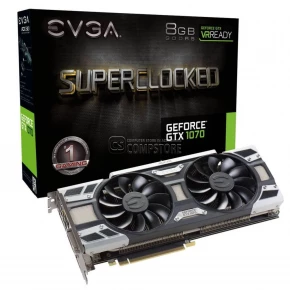 EVGA GEFORCE® GTX GTX 1070 GAMING ( 8 GB | 256 Bit) (08G-P4-6173-KR)