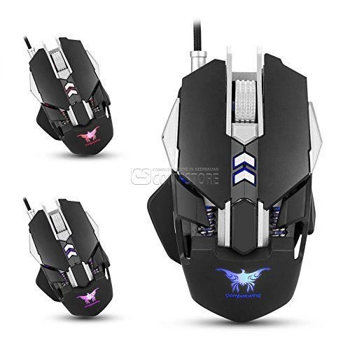 Gaming Mouse  Combaterwing CW30 Wired (7 Buttons | 3200DPI | 1000Hz)