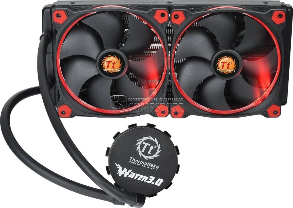 Thermaltake Water 3.0 Riing RED 280 Liquid CPU Cooler