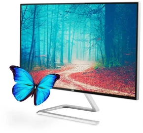 AOC 24 inch IPS Full HD Monitor  (I2481FXH) (HDMI | UltraSlim | UltraNarrow)