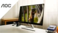AOC 24 inch IPS Full HD Monitor  (I2481FXH) (HDMI | UltraSlim | UltraNarrow)