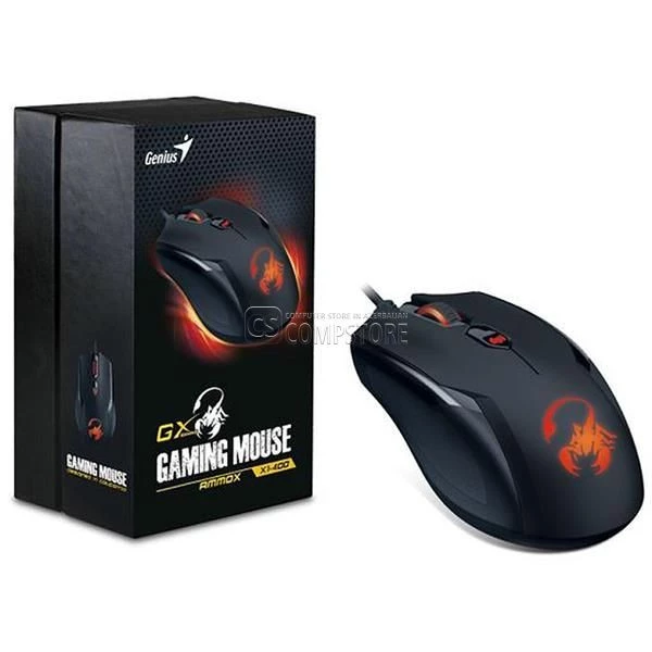 Genius Ammox X1-400 Wired Gaming Mouse
