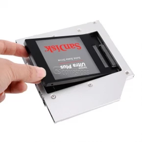 Orico (L95SS-V1)  Aluminum 7 & 9.5 mm Internal Hard Drive Caddy for Laptops