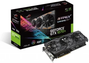 ASUS GEFORCE® GTX ROG STRİX  GTX1070 Ti (ROG-STRIX-GTX1070TI-A8G-GAMING) (8 GB | 256 bit)