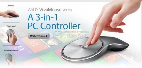ASUS VivoMouse WT710 A 3-in-1 PC Controller – A Mouse, Touchpad and Wireless Remote