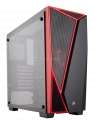 Carbide Series® SPEC-04 Mid-Tower Gaming Case — Black/Red