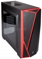 Carbide Series® SPEC-04 Mid-Tower Gaming Case — Black/Red