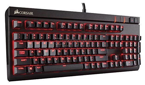 Corsair STRAFE Cherry MX Red Mechanical Gaming Keyboard (CH-9000088-NA)