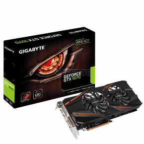 GIGABYTE GEFORCE® GTX 1070 (GV-N1070WF2OC-8GD) (8 GB | 256 Bit)