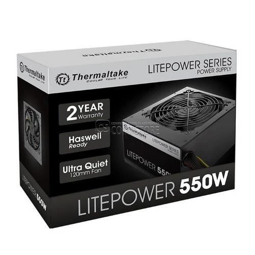 Thermaltake LitePower 550W Power Supply (PS-LTP-0550NNCNUS-F)