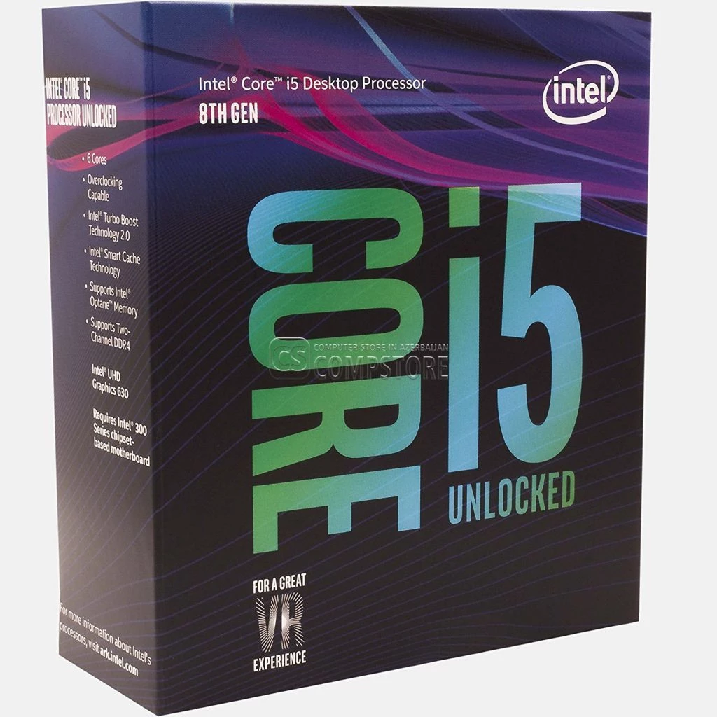 Intel® Core™ i5-8600K Processor (9M Cache up to 4.30 GHz)