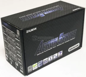 ZALMAN  ZM1200-ARX  80 PLUS PLATINUM 1200W Modullar Power Supply