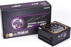 ZALMAN ZM850-EBT 850W 80 Plus Gold Modular cable management Power supply