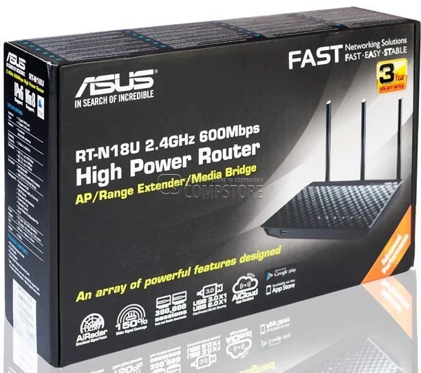 ASUS RT-N18U Wi-Fi Router
