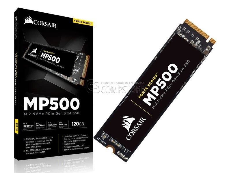 SSD Corsair Force Series MP500 120GB M.2 NVMe PCIe Gen 3
