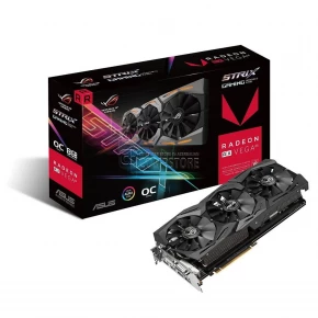 ASUS ROG STRIX Radeon RX Vega64 8GB OC Edition (ROG-STRIX-RXVEGA64-O8G-GAMING) (8 GB | 2048 Bit | 5K | VR)