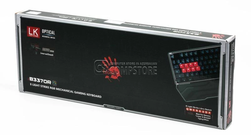 A4Tech Bloody B3370R Wired Light Strike Gaming Keyboard