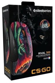 SteelSeries Rival 300 CS:GO Hyper Beast Edition Mouse