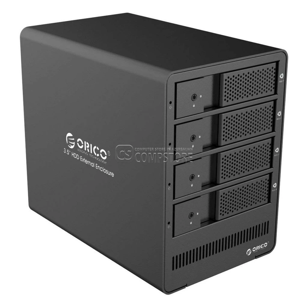Orico  Aluminum Alloy 4 Bay 3.5 inch USB3.0 & SATA Raid Hard Drive Enclosure (9548RU3)