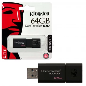 Kingston DataTraveler G3 100 64 GB USB 3.0 (DT100G3/64GB)
