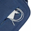 RivaCase 7560 Blue Canvas Laptop Bagpack Alpendorf Series 15,6-inch