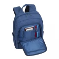 RivaCase 7560 Blue Canvas Laptop Bagpack Alpendorf Series 15,6-inch
