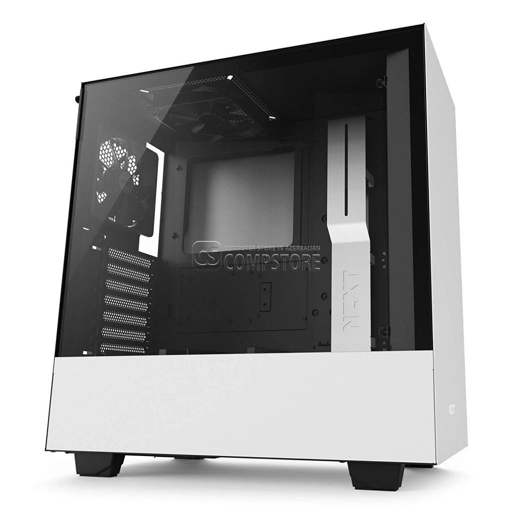 NZXT H500 ATX Computer Case (CA-H500B-W1)