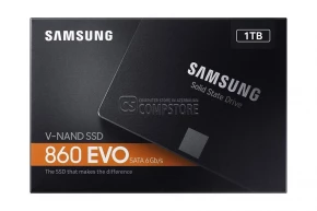 SSD Samsung 860 EVO 1 TB 2.5 Inch SATA III Internal (MZ-76E1T0B/AM)