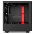 NZXT H500 ATX Black/RED Computer Case (CA-H500W-BR)