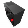 NZXT H500 ATX Black/RED Computer Case (CA-H500W-BR)