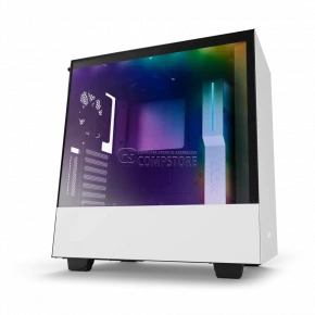 NZXT H500i ATX Computer Case (CA-H500W-W1)