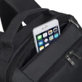 RivaCase Central 8262 Black Laptop Backpack 15,6-inch