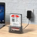 Orico  2.5 / 3.5 inch Transparent USB3.0 Hard Drive Dock (6139U3)