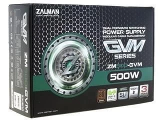 ZALMAN ZM500-GVM 500W Power Supply 80+ Bronze