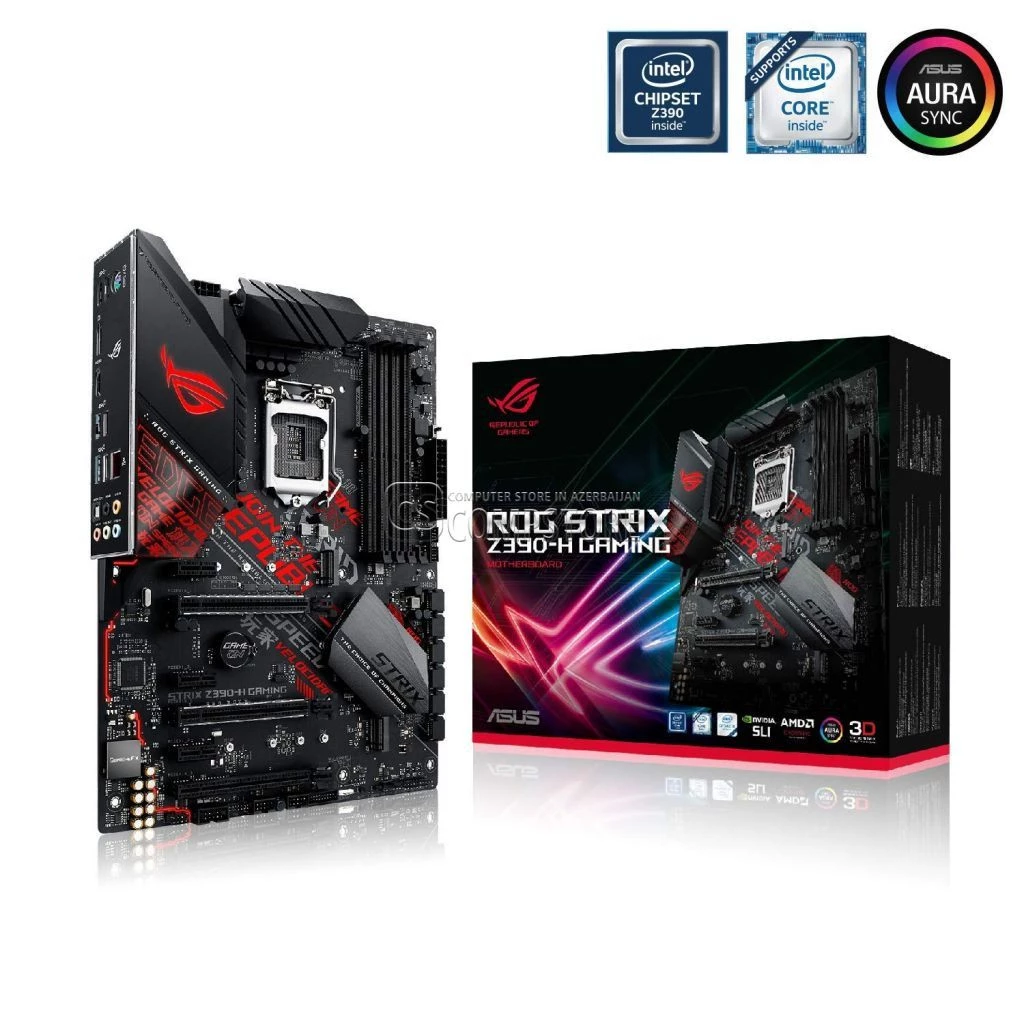 ASUS ROG STRIX Z390-H GAMING (90MB0YU0-M0EAY0) Mainboard