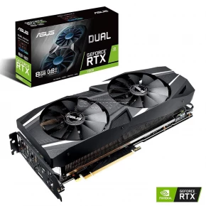 ASUS GEFORCE® RTX2080 (DUAL-RTX2080-O8G) (90YV0C33-M0NM00) (8 GB | 256 bit)