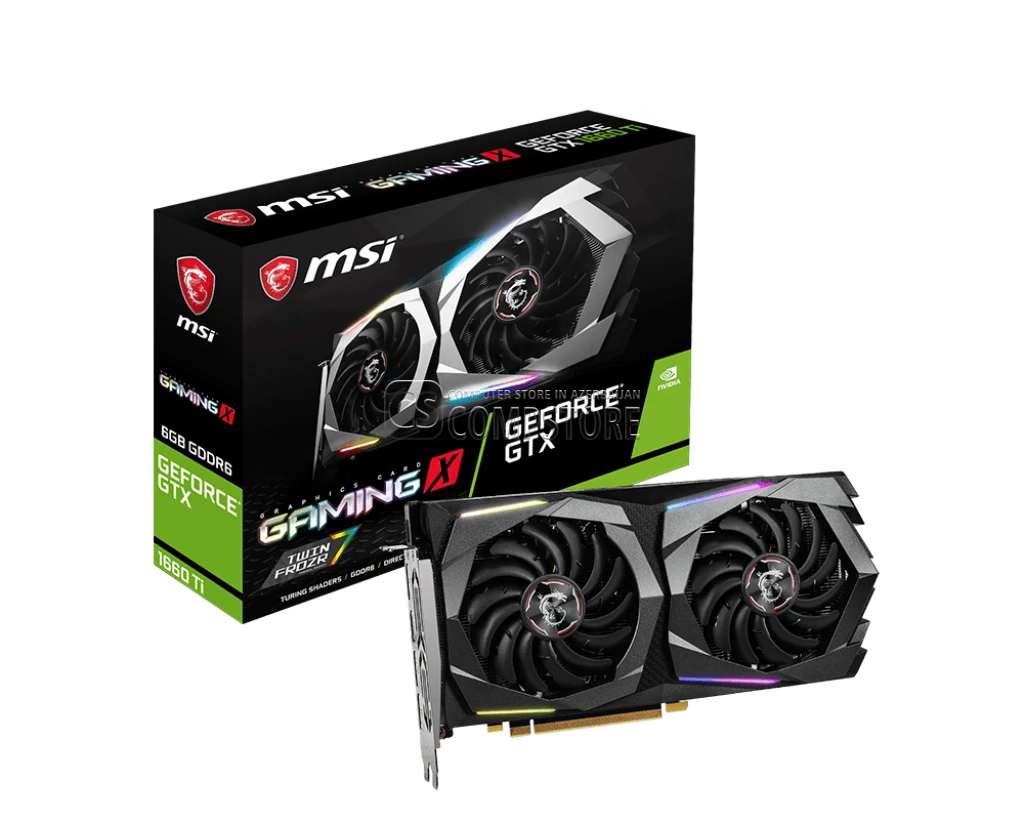 MSI GEFORCE® GTX1660Ti GAMING X 6G (6 GB | 192 Bit)