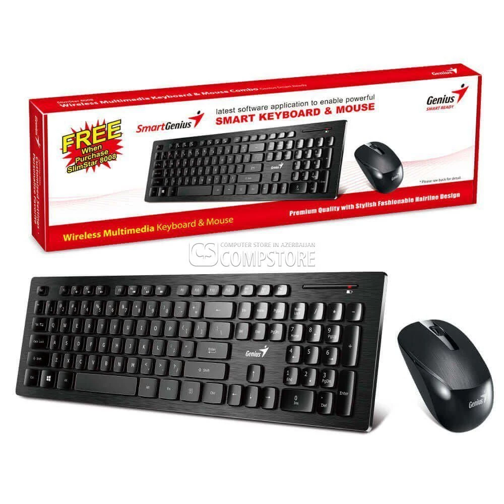 Genius SlimStar 8008 Wireless Combo