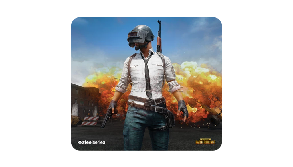 SteelSeries QCK+ PUBG Erangel Edition Limited Mouse Pad (PN63807)