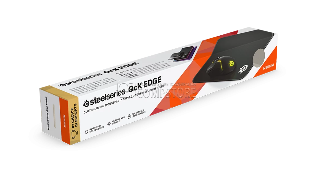 SteelSeries QcK EDGE Gaming Mouse Pad Large (PN63823)