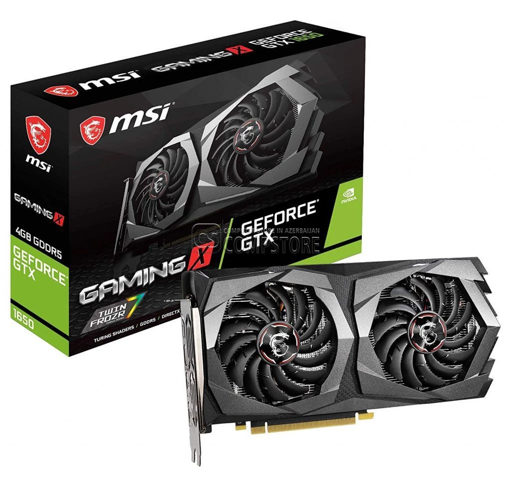 MSI GEFORCE® GTX 1650 Gaming X (4 GB | 128 Bit)