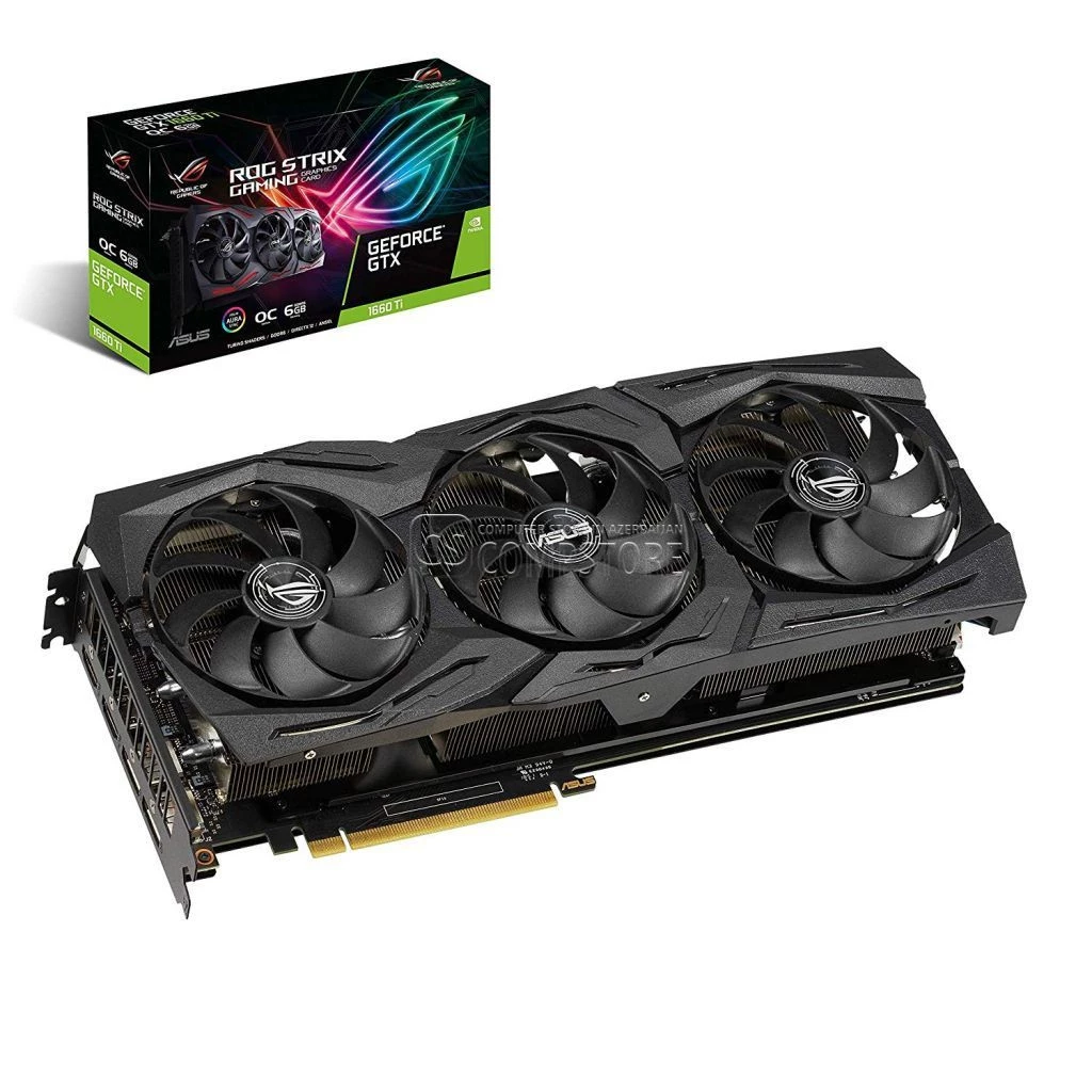 ASUS ROG Strix GEFORCE® GTX™ 1660Ti (6 GB | 192 Bit)