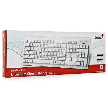 Genius SlimStar 130 Ultra Slim Chocolate Keyboard