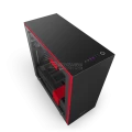 NZXT H700I Matte Black & Red Computer Case (CA-H700W-BR)
